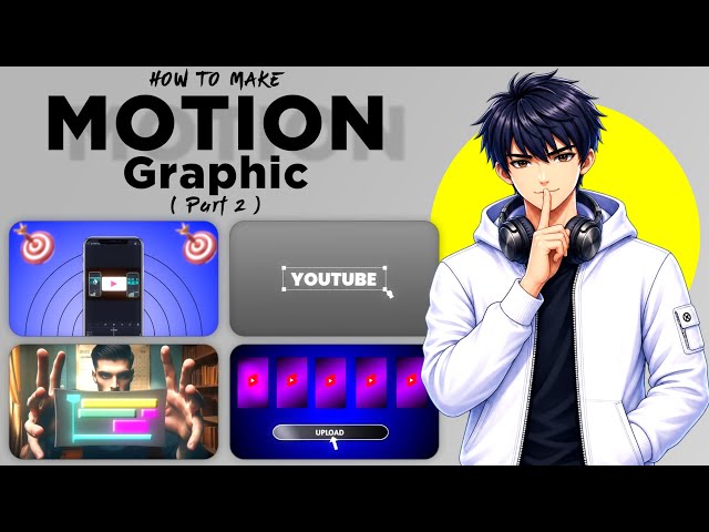 Alight Motion Motion Graphics Part 2 🔥 | Advanced Animation Tutorial