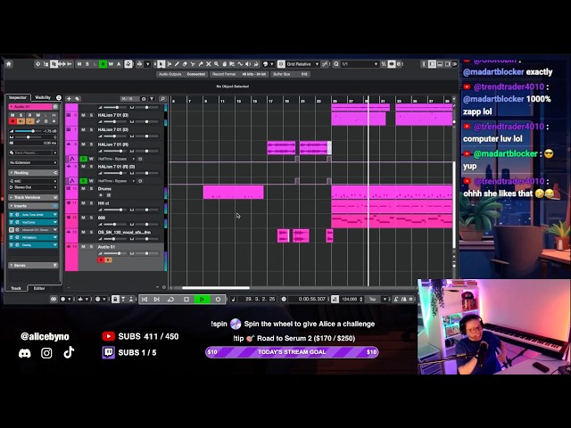 Making beats in Cubase