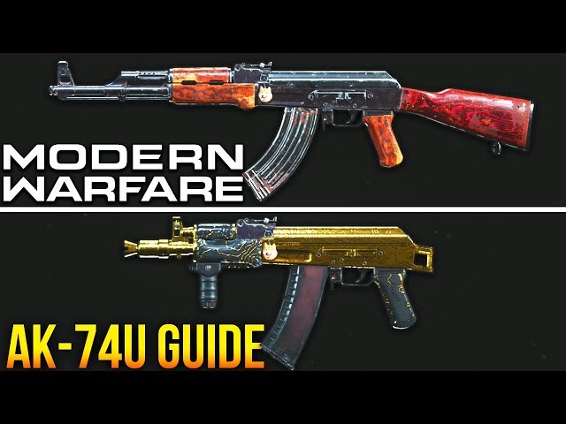 Modern Warfare: How To Make The AK-74u