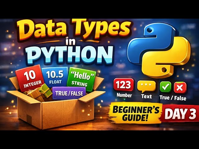 Python for Beginners | Day 3 🐍