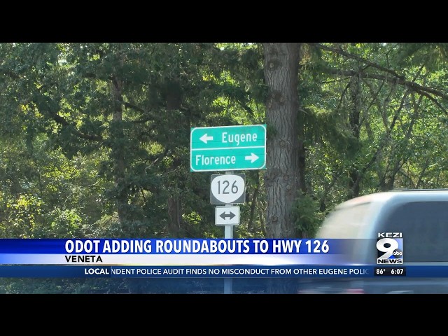 Roundabouts, wider shoulders planned for Veneta Highway 126 stretch