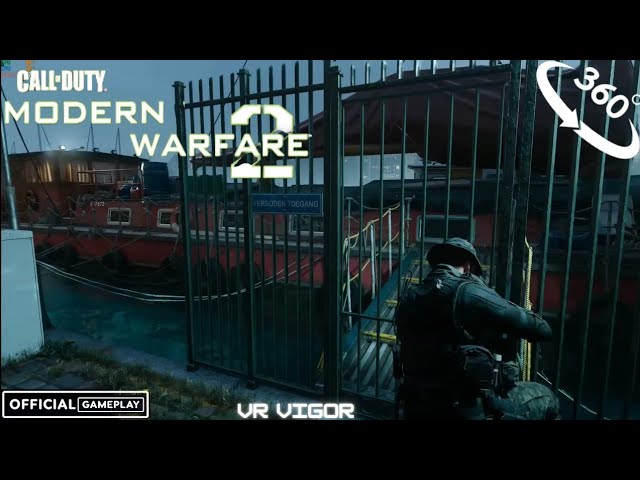 call of duty mordern warfare 2 #modernwarfare2 #ps5games #360vr