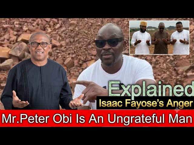 I Can Withdraw My Support For Peter Obi Isaac Fayose Speaks