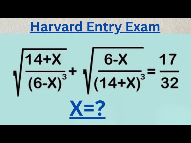 Germany | A Nice Olympiad Algebra Problem 