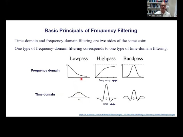 Frequency and temporal filtering of EEG/MEG data