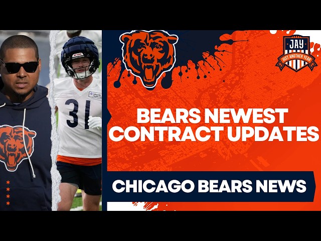 📝Chicago Bears CONTRACT NEWS Around Dillon Thieneman, Logan Jones, & Sam Roush