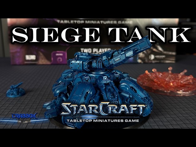 Siege Tank!  StarCraft TMG Wave 2 In-Hand!  Let's Put It Together!