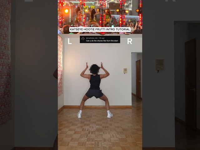 KATSEYE 'Hootie Frutti' Intro Dance Tutorial Mirrored #katseye #hootiefrutti #dancetutorial
