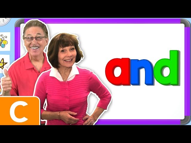 Jan Richardson Sight Words | Level C | And  | Jack Hartmann