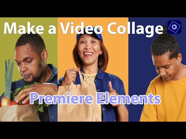 Split Screen Collage - Premiere Elements