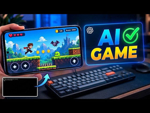 I Made a Game on My Phone Using AI + Python