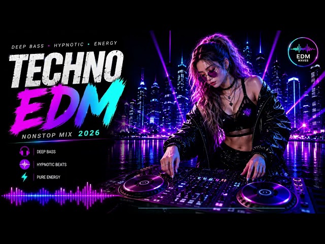 Techno Deep House 2026 🔥 Midnight Vibes | Deep Bass & Melodic Night Mix