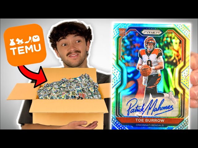 I Bought Sports Cards on Temu… MISTAKE?
