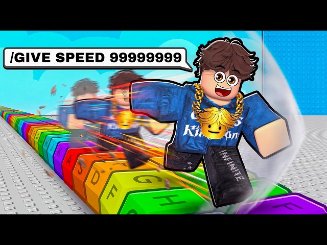 Owner Gave Me ADMIN COMMANDS in +1 SPEED KEYBOARD ESCAPE!