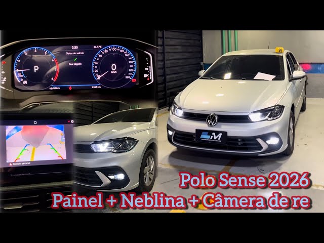 2026 Polo Sense with everything it was missing! 12” cluster, fog lights, and a high-quality camera!