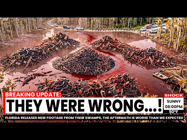 Florida Releases New Footage From Their Swamps, The Aftermath is Worse Than We Expected