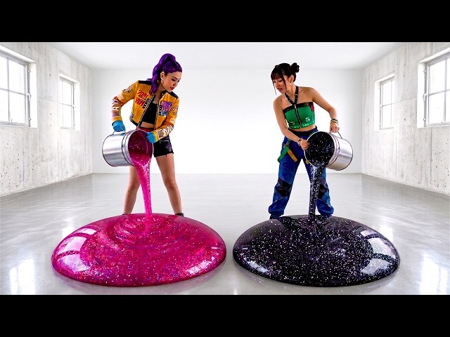 Pink or Black? K-Pop Demon Hunters Satisfying Room Makeover | ASMR  Renovation