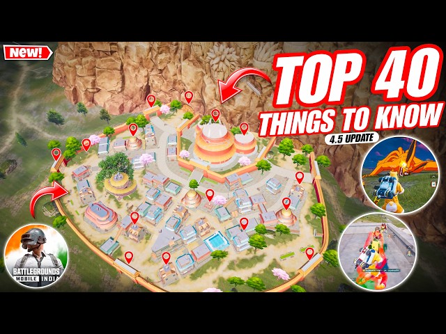 Everything About BGMI 4.5 Update😍Top 30 Things/Tips You MUST Know | BGMI Naruto Event Update GUIDE.