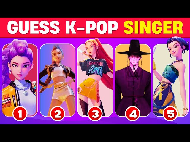 Guess KPop Demon Hunters Movie Characters by Song & Voice 🎵🔥