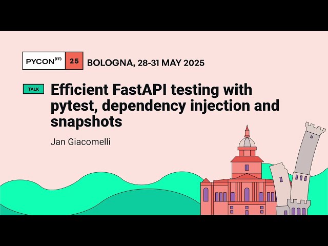 Efficient FastAPI testing with pytest, dependency injection and snapshots - Jan Giacomelli