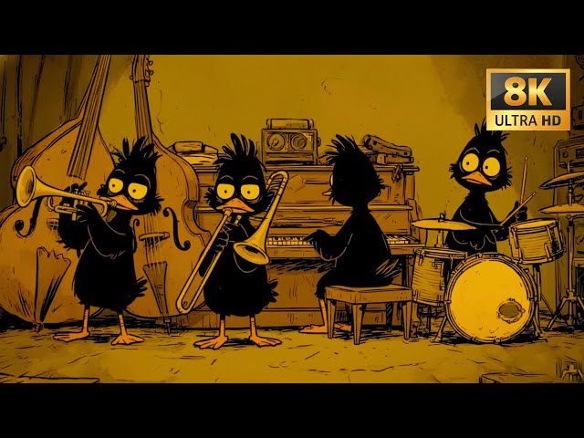 Rain-Streaked Nights — Cozy Noir Jazz, Warm Rhodes | Focus & Productivity Melodies