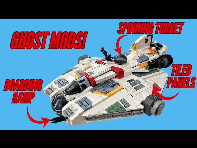 Upgrade Your Lego Ghost & Phantom II With These Mods! (Tutorial)