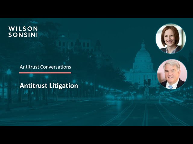 Antitrust Conversations: Antitrust Litigation