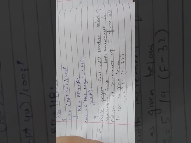 Hssc 2 Computer science Chapter 4 lab activities complete easy solutions
