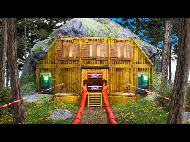 I Built an Automated Hidden Forest Bunker