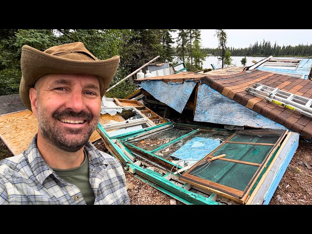 Cabin Down. Land Cleared