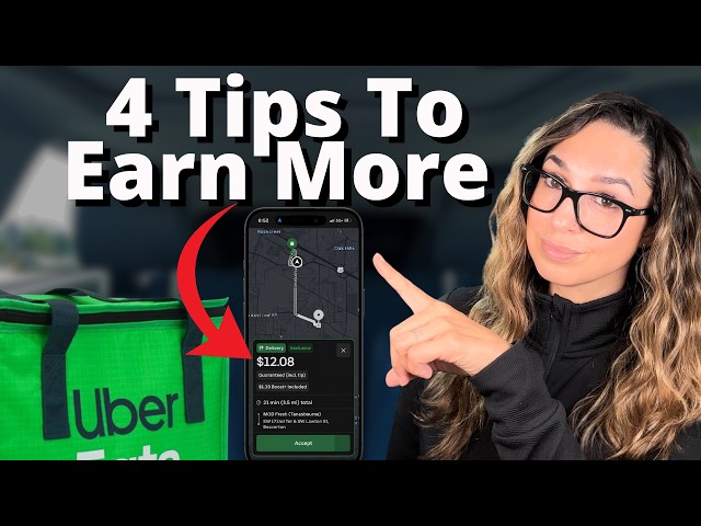 Uber Eats Drivers: 4 Quick Tips to Make More Money