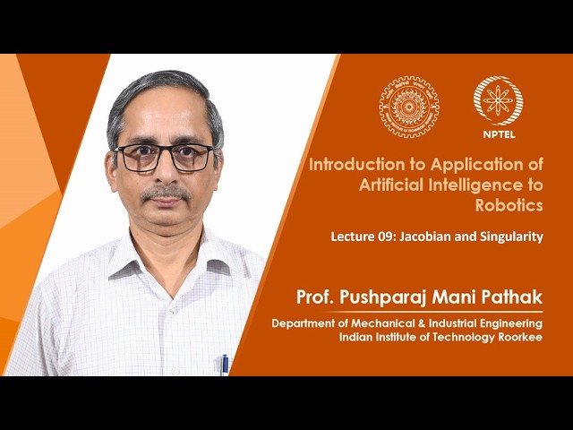 Lecture 09: Jacobian and Singularity
