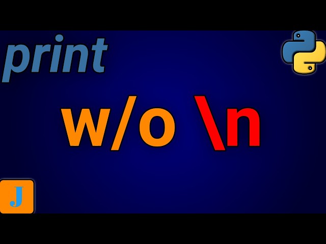 How To Print In Python Without Newline