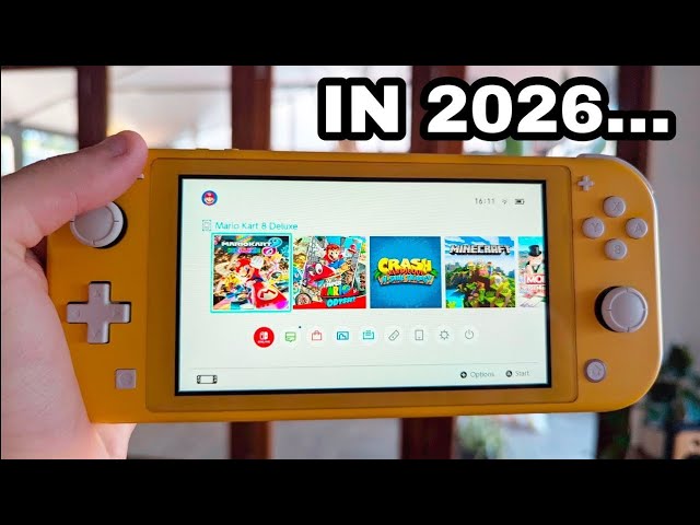 Why The Switch Lite is AMAZING In 2026...