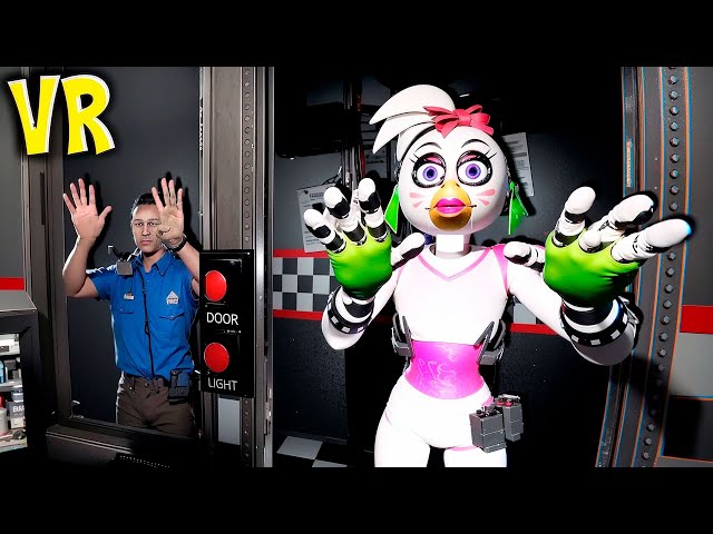 LOS ANIMATRÓNICOS VR ASUSTAN AL GUARDIA EN BONELAB FNAF COOP MOD DE BONELAB