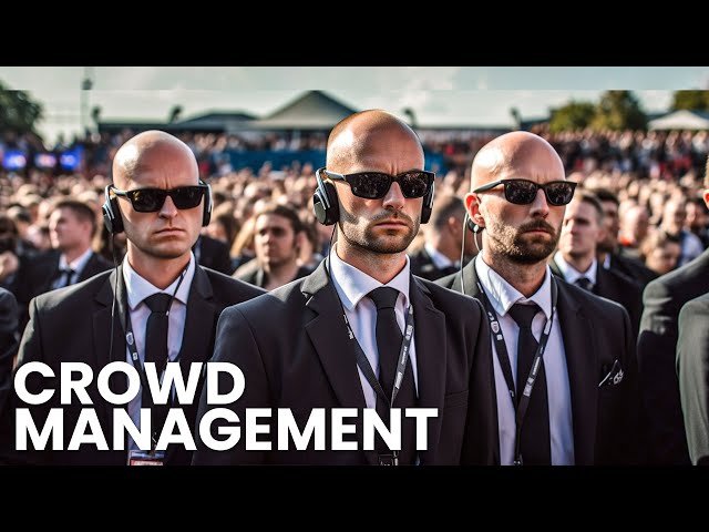 How Guards Tackle Massive Crowds at Major Events