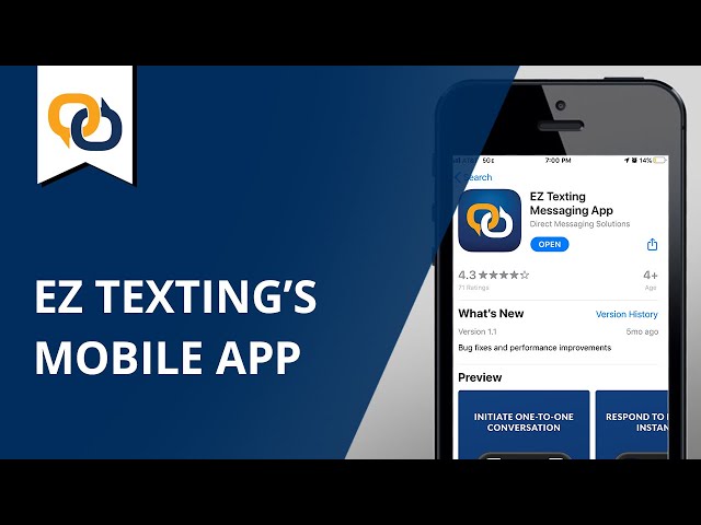 Mobile iOS App | EZ Texting Tutorial
