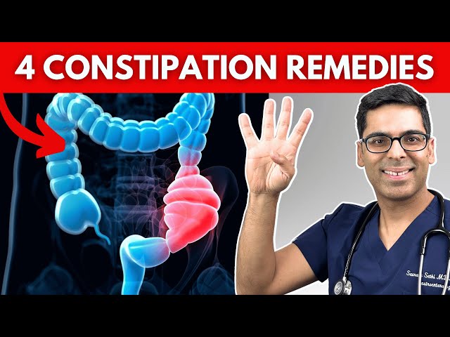 4 Constipation REMEDIES by Dr. Sethi That Target Underlying ROOT Causes