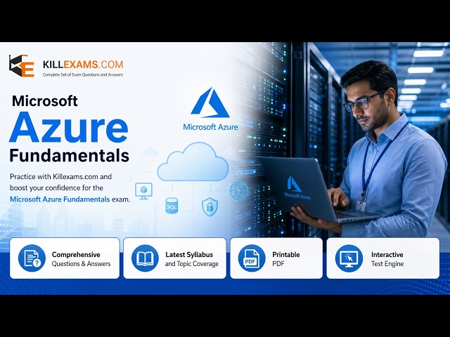 AZ-900 Microsoft Azure Fundamentals Exam Questions 2026 | 700+ Q&As