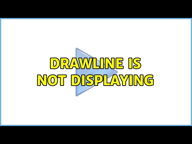 drawLine is not displaying