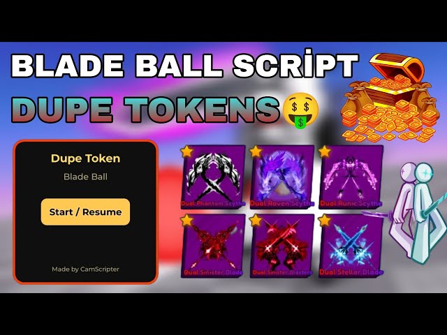 NEW BLADE BALL SCRIPT | DUPE TOKENS GET RİCH 🤑 2026 WORKING