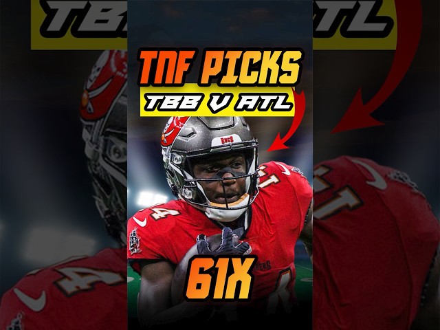 FALCONS V BUCS Football Picks To WIN 61X | TNF Thursday Night Football Underdog PICK EM | Code SEEK