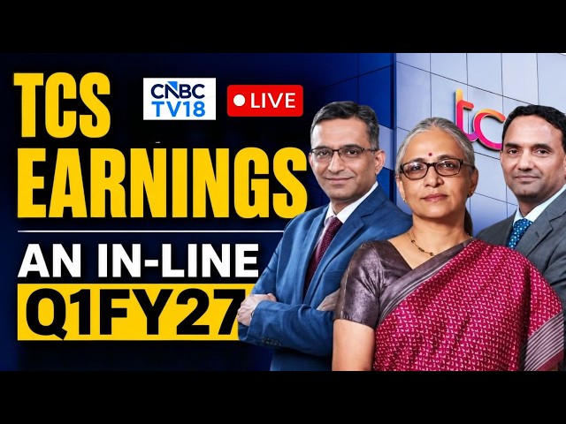 TCS Boardroom LIVE | An In-Line Q1FY27 For TCS | Wage Hikes Impact Margin | AI Revenue Surges | N18L