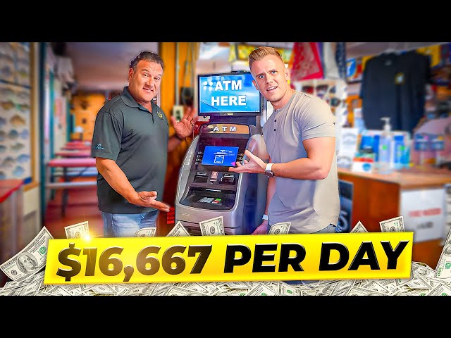 How He Makes $500K A Month With His ATM Business | 1,200 ATM Machines