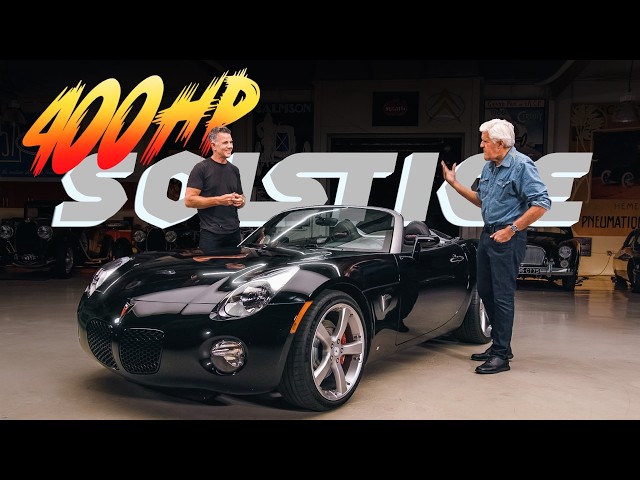 Tesla Designer Franz von Holzhausen's 400HP V8 Pontiac Solstice! | Jay Leno's Garage