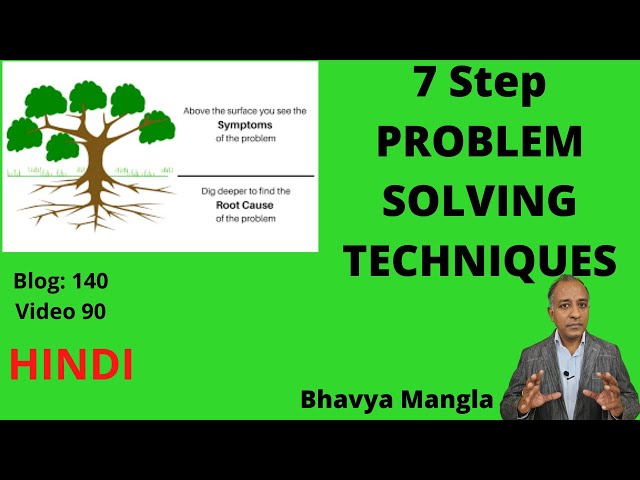 7 Step Problem Solving Techniques | IATF 16949 | Bhavya Mangla | Hindi |
