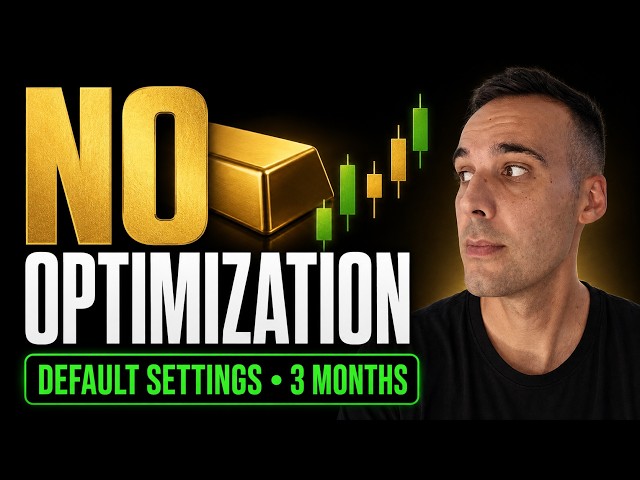 XAUUSD EA for MT5 — 3-Month Backtest With Default Settings (No Optimization)