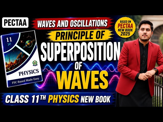 Principle of Superposition of Waves | Class 11th Physics New Book | PECTAA 