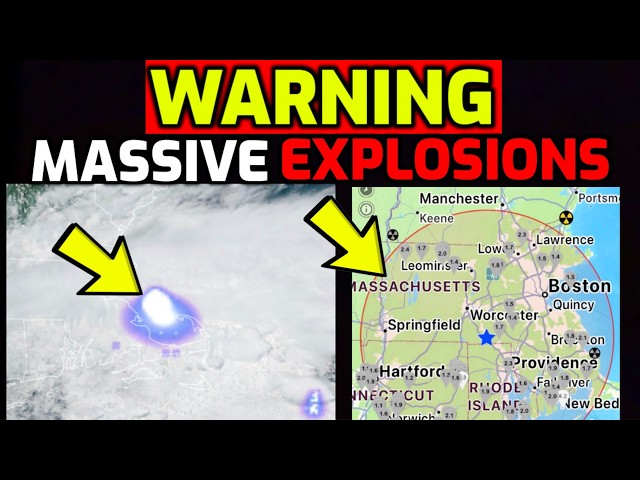 ⚠️ Enormes explosiones acaban de sacudir Massachusetts, Rhode Island, Connecticut y Carolina del ...