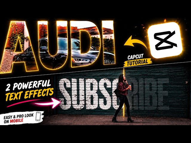 Make Your Videos Look PRO with These CapCut Text Effects.